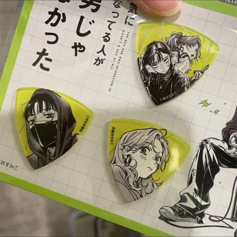 Anime The Guy She Was Interest - Electric Guitar Pick Pack ulasan dan harga