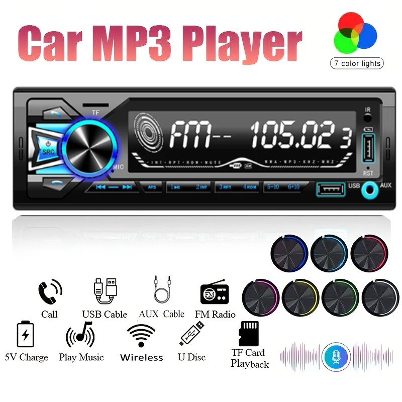 1DIN In-Dash FM Car Radio Ster - Audio Without Music ulasan dan harga