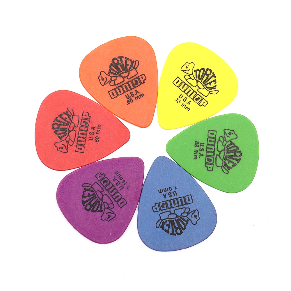 10pcs Dunlop Guitar Picks Elec - Electric Guitar Pick Pack ulasan dan harga