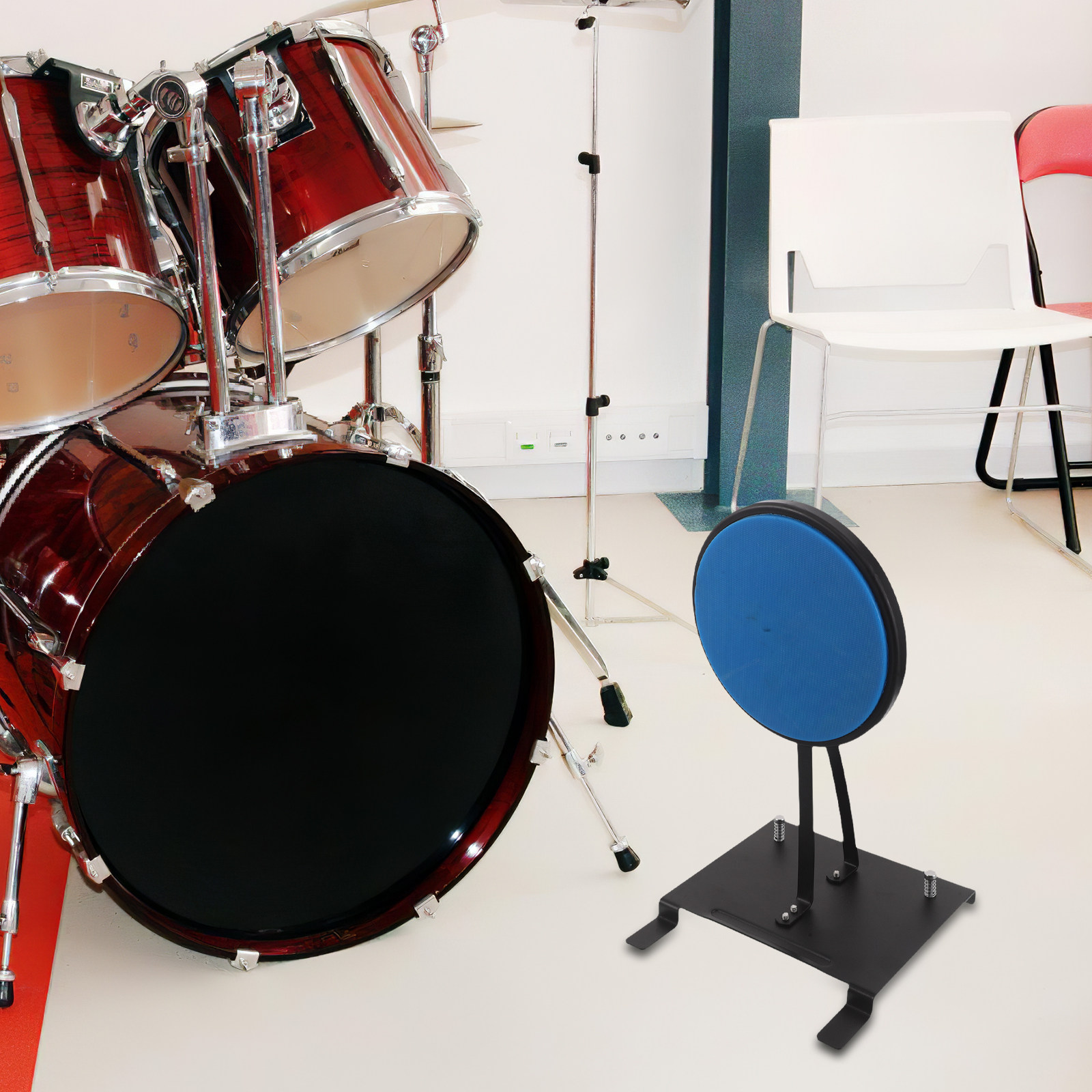 Drum Practice Mat Mute Pad Kit - Drum Practice Pad ulasan dan harga